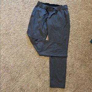 Lululemon Athletica Black and Gray Joggers